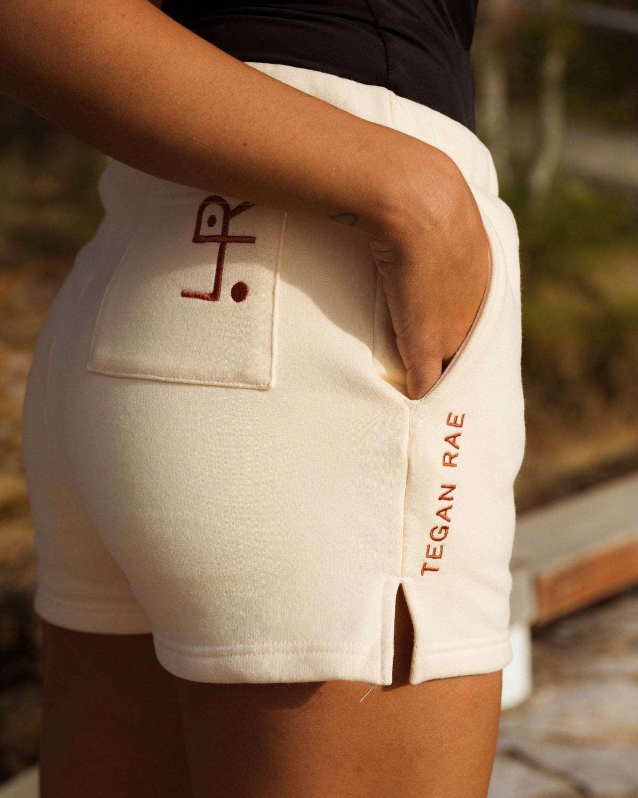 Tegan Rae Track Short Butter - STUDIO JO STORE  
