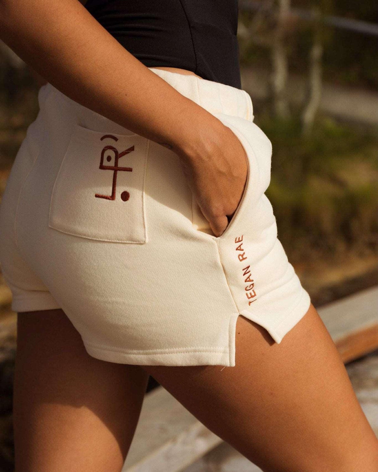 Tegan Rae Track Short Butter