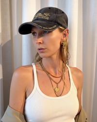 Thumbnail for Solar Flare Heart Chain Necklace – 18K Gold PVD