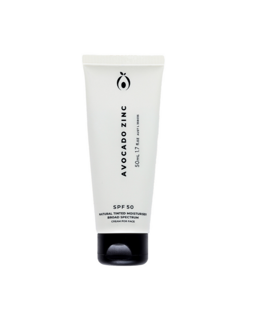 AVOCADO ZINC  SPF 50 NATURAL TINTED MOISTURISER