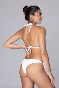 Thumbnail for Gisele Bikini Bottom - White - STUDIO JO STORE