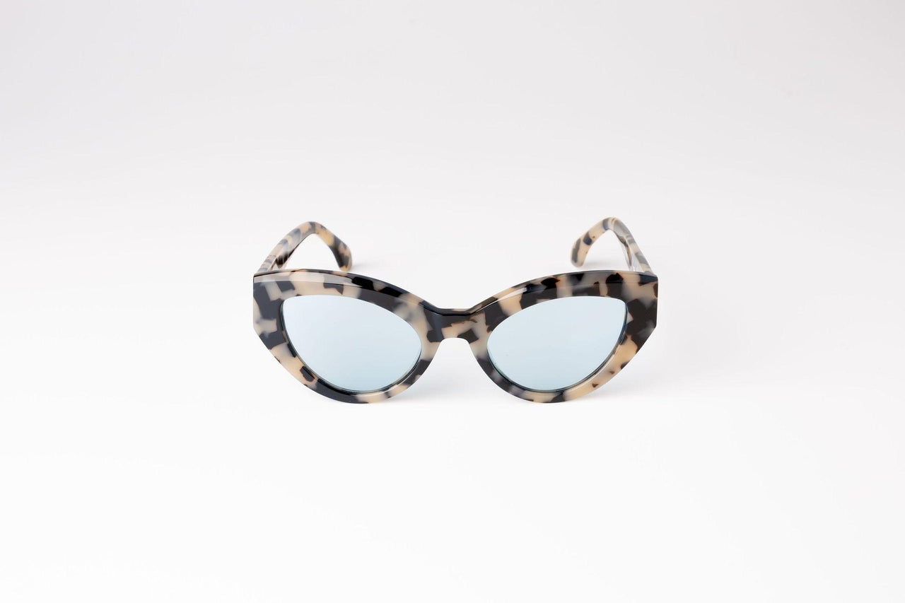 Reecy Sunglasses - The Cleo - Quinoa Blue - STUDIO JO STORE
