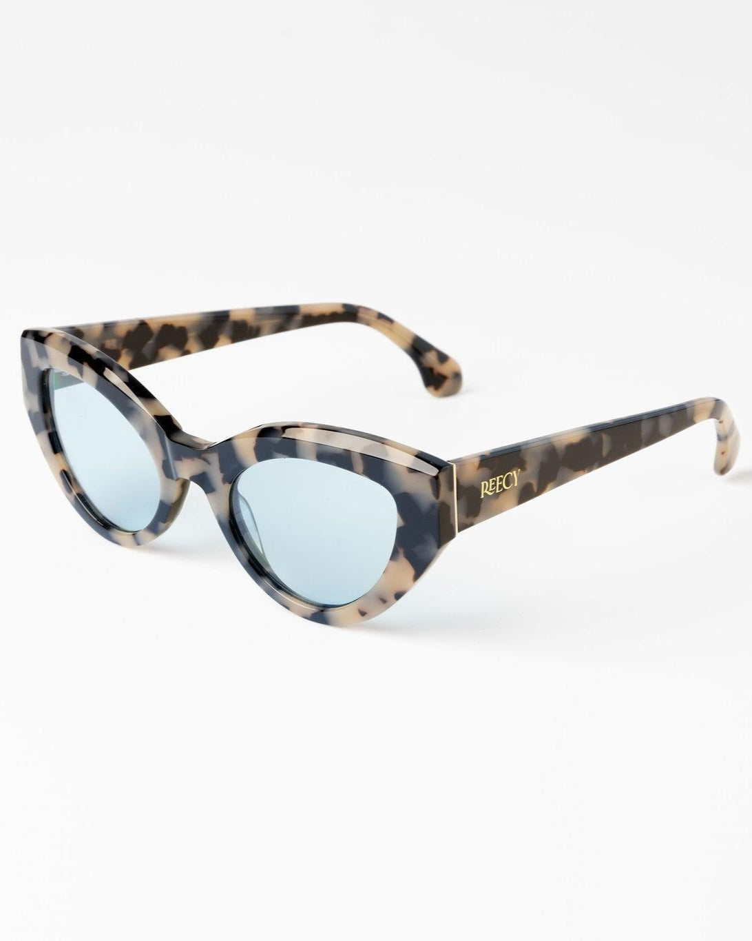 Reecy Sunglasses - The Cleo - Quinoa Blue - STUDIO JO STORE