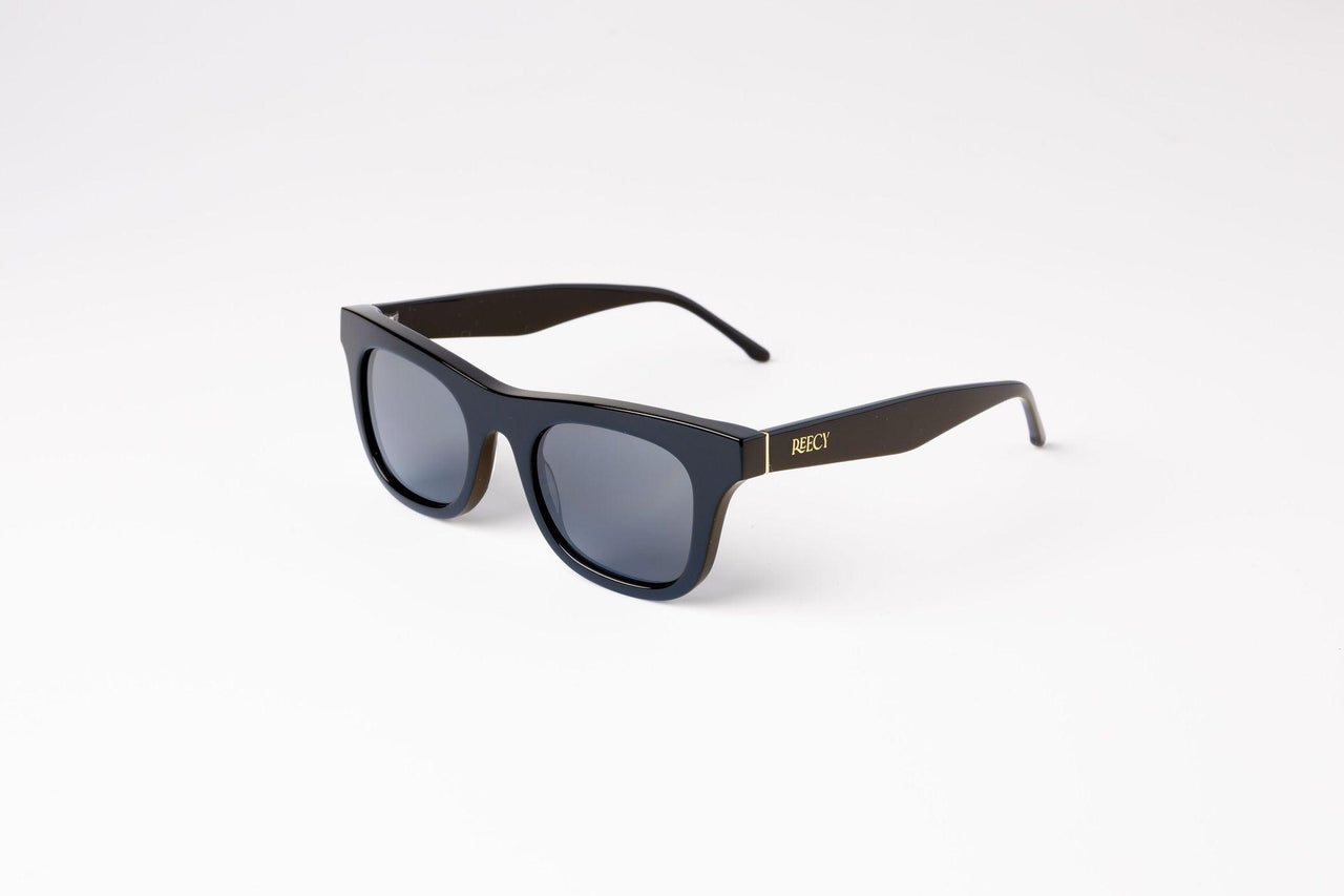 Reecy Sunglasses - The Ike - Charcoal Black - STUDIO JO STORE