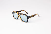 Thumbnail for Reecy Sunglasses - The Malone - Brûlée Blue lense - STUDIO JO STORE