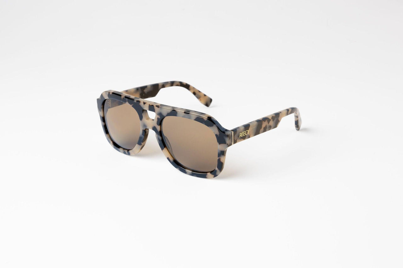 REECY SUNGLASSES - THE MALONE - QUINOA TORT - STUDIO JO STORE  