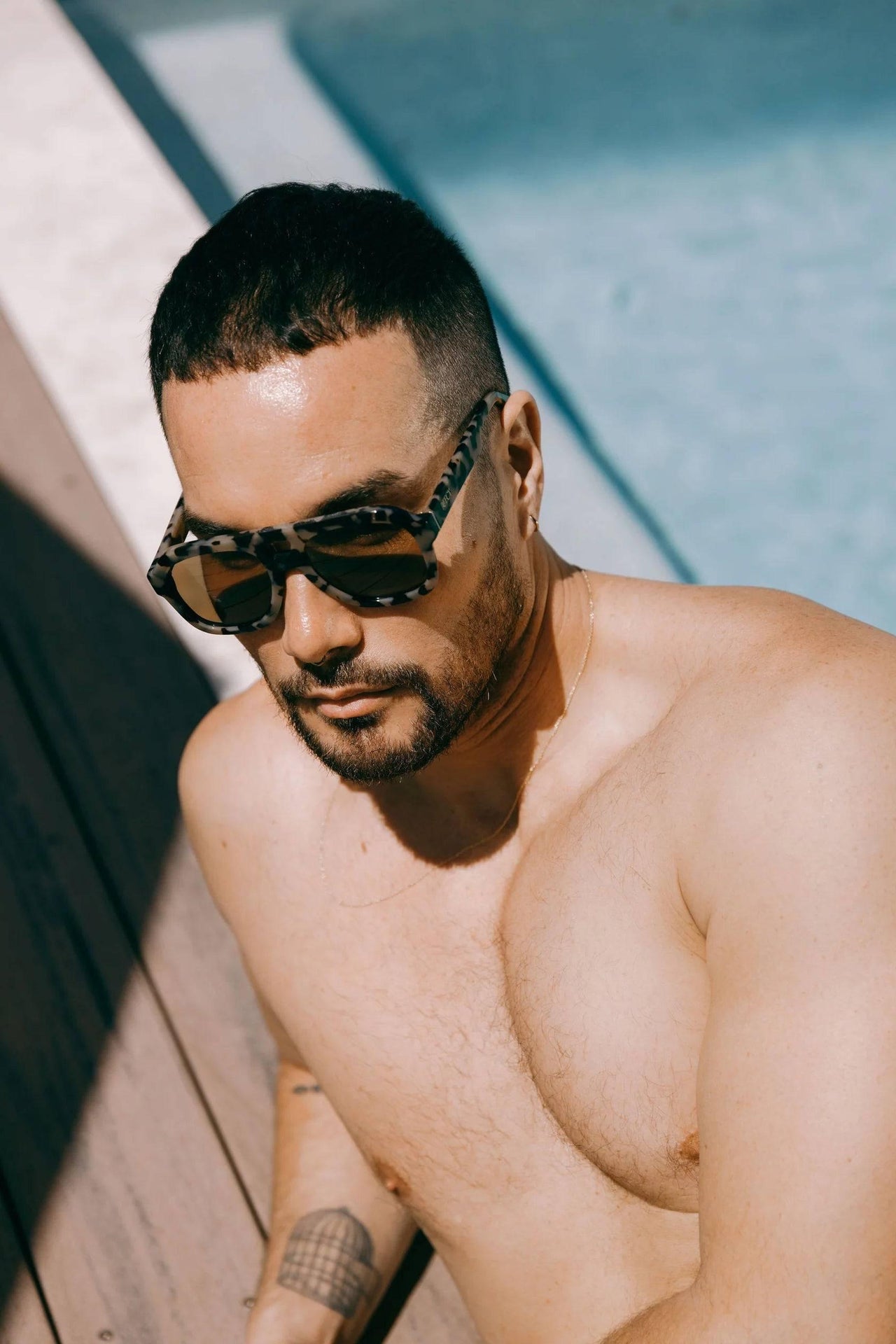 REECY SUNGLASSES - THE MALONE - QUINOA TORT - STUDIO JO STORE  